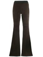 P.a.r.o.s.h. Flared Style Trousers - Brown