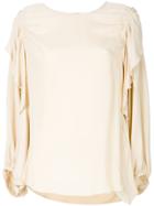 See By Chloé Loose Fit Blouse - Nude & Neutrals