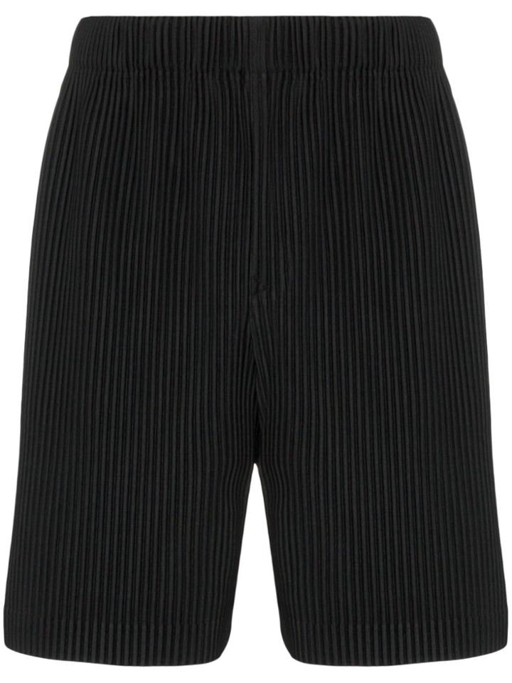 Homme Plissé Issey Miyake Pleated Shorts - Black