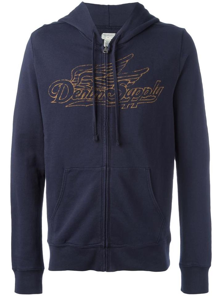 Ralph Lauren Classic Hoodie, Men's, Size: Xl, Blue, Cotton