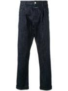 Closed Micro Pleated Denim Jeans - Blue