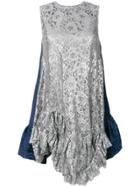 Jourden Lace Tunic Dress - Blue