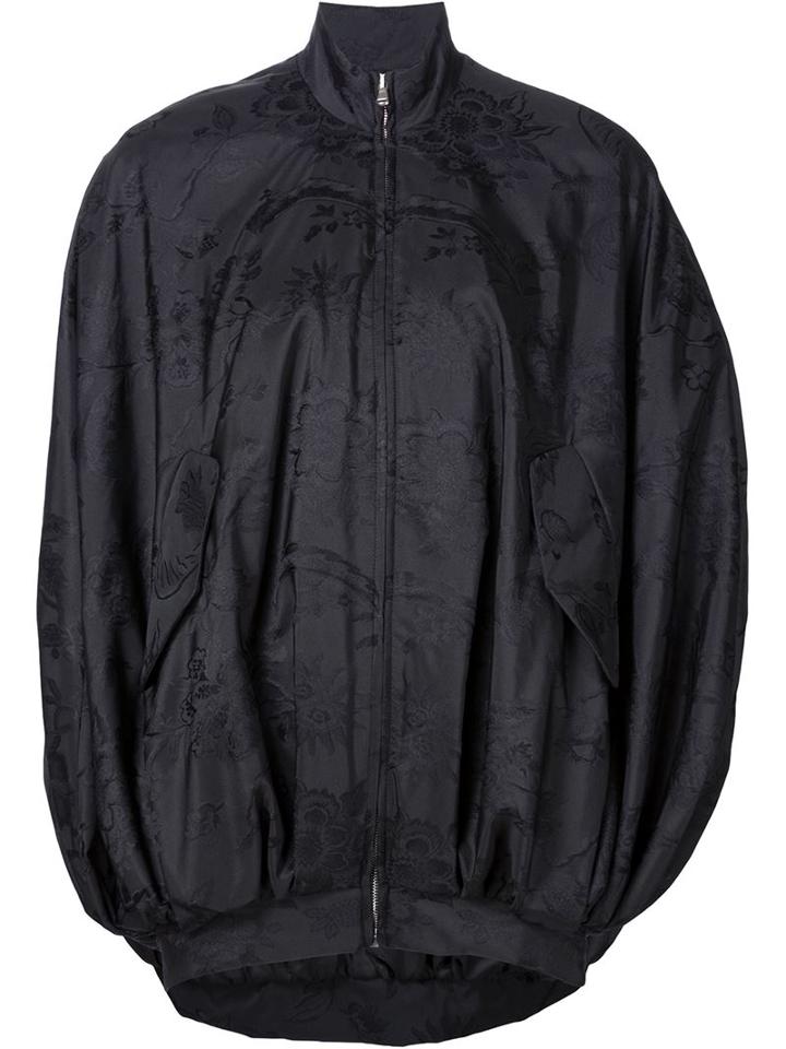 Moschino Danger Sign Cocoon Jacket