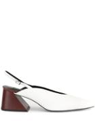 Yuul Yie Angle Wedge Pumps - White