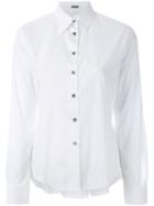 Jourden Ruffled Detail Cropped Shirt
