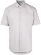 D'urban Micro Pattern Shirt - White