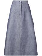 Jill Stuart A-line Denim Skirt - Blue