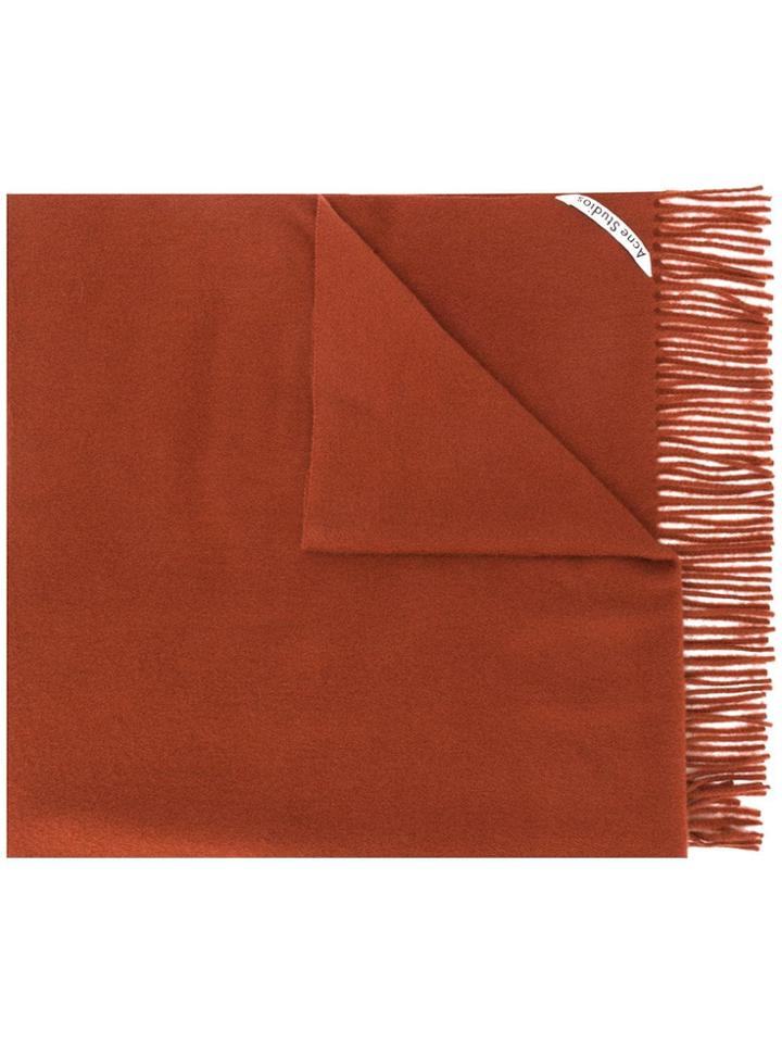 Acne Studios Canada New Oversized Scarf - Brown
