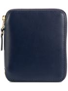 Comme Des Garçons Play Zip-around Wallet - Blue