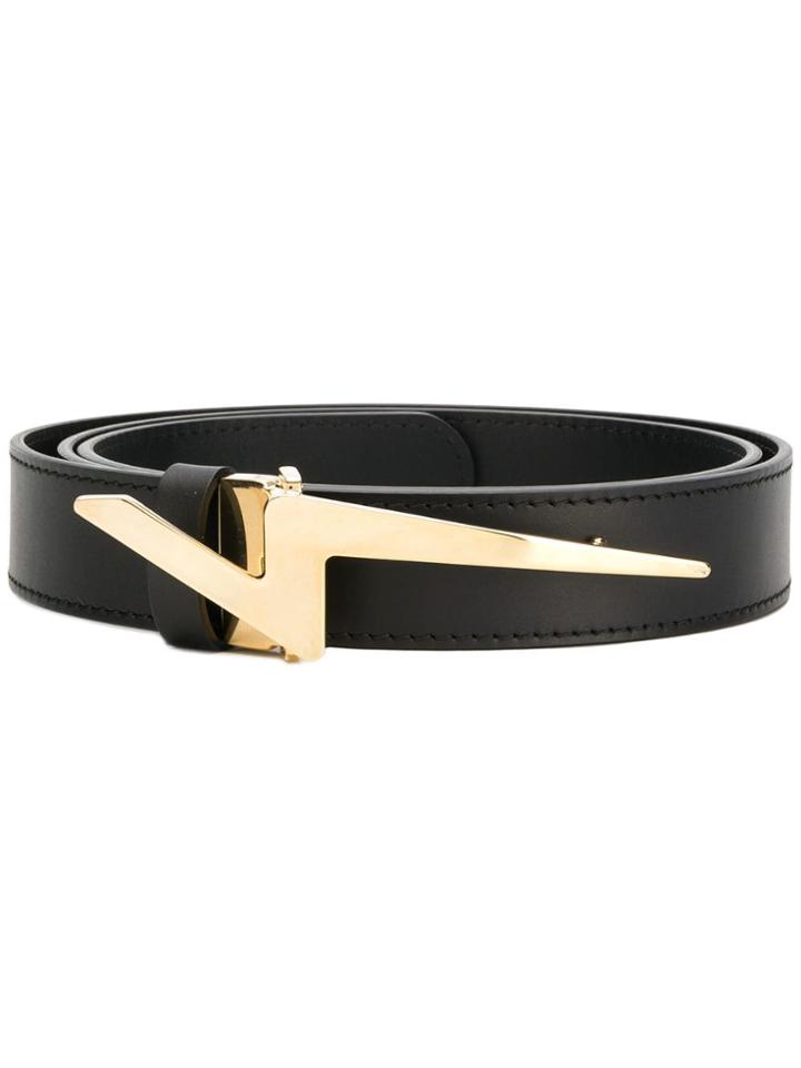 Giuseppe Zanotti Design Gz Flash Belt - Black