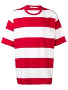 Calvin Klein Jeans Oversized Striped T-shirt - Red