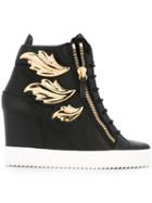 Giuseppe Zanotti Design 'cruel' Hi-top Wedge Sneakers