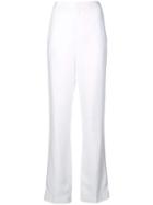 Tibi Sebastian High-waisted Trousers - White