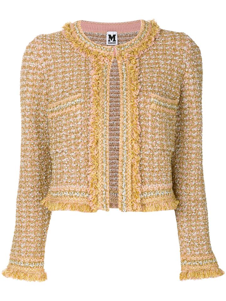 Missoni Sparkly Tweed Cardigan - Metallic