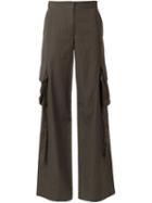 Helmut Lang Flared Cargo Pants