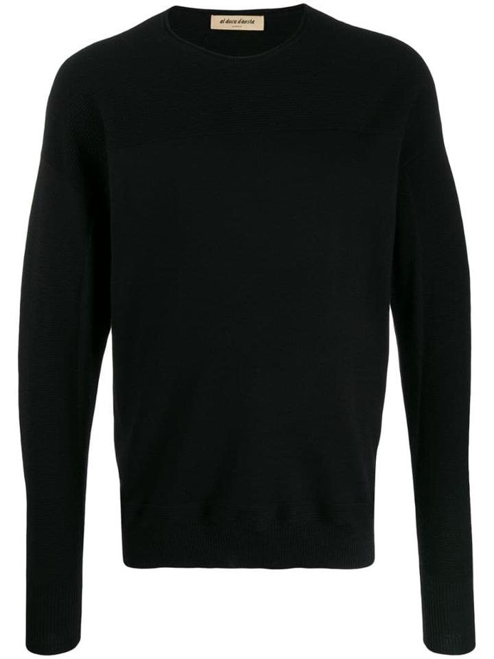 Al Duca D'aosta 1902 Round Neck Jumper - Black