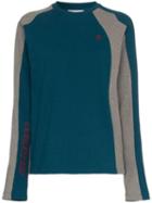 Gmbh X Browns Europa High Neck Ribbed T-shirt - Blue