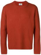 Acne Studios Nicholas Ribbed Sweater - Red