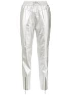 Nk Metallic Leather Trousers - Grey