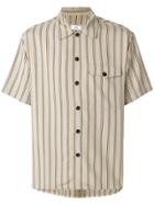Ami Alexandre Mattiussi Camp Collar Short Sleeves Shirt - Nude &