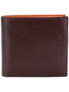 Marni Small Colour Block Wallet - Brown