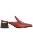 Nicholas Kirkwood 55mm Beya Mules - Red