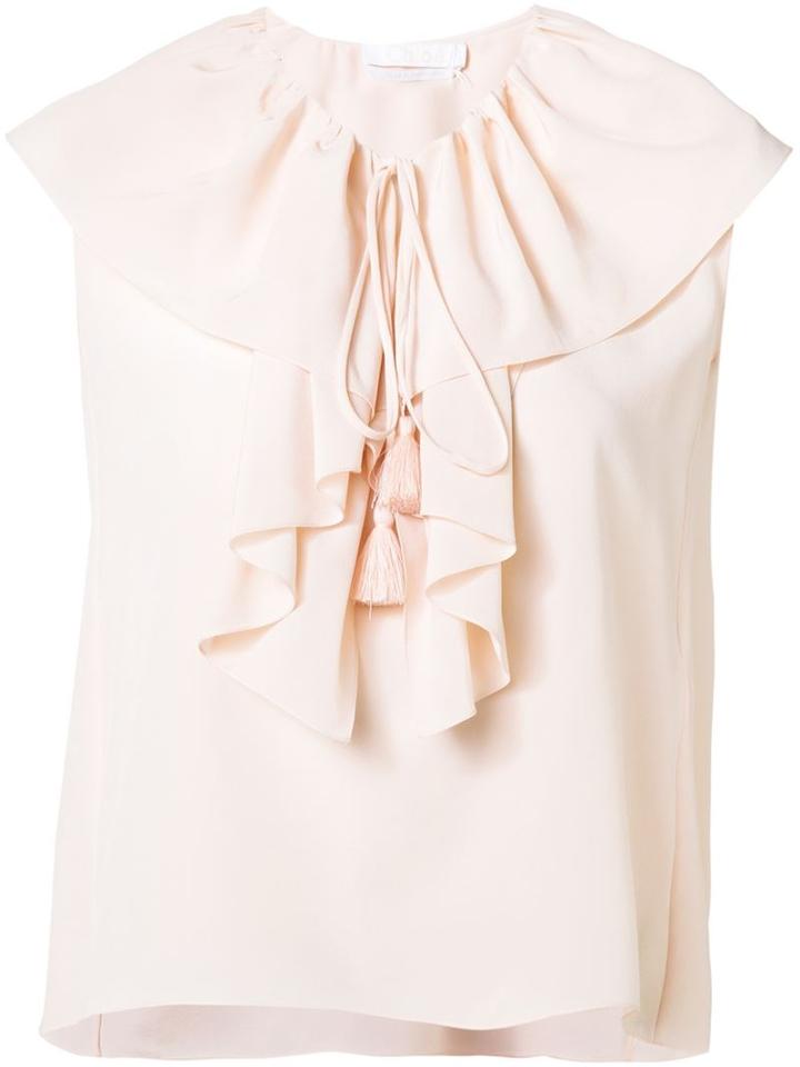 Chloé Ruffle Easy Top
