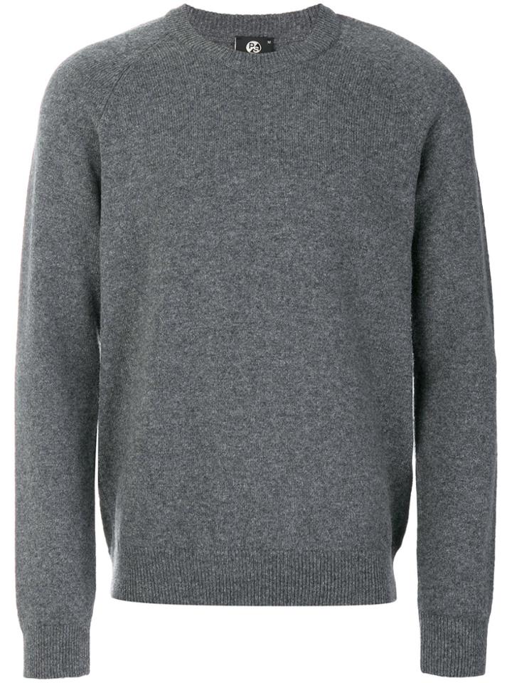Ps By Paul Smith Classic Knitted Sweater - Grey