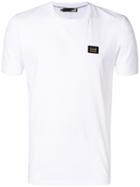 Love Moschino Logo Plaque Detail T-shirt - White