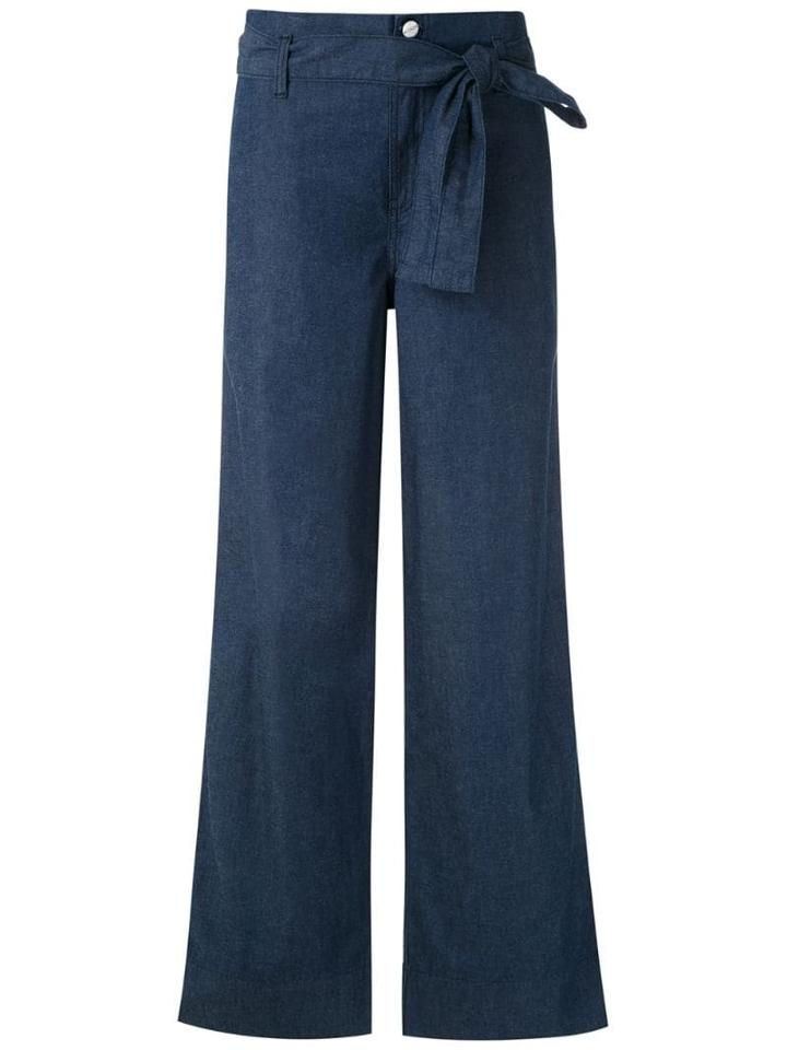 Alcaçuz Namira Belted Trousers - Blue