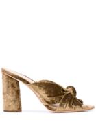 Loeffler Randall Coco Mule Sandals - Green