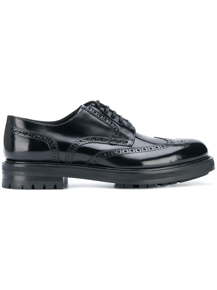 Dolce & Gabbana Chunky Sole Brogues - Black