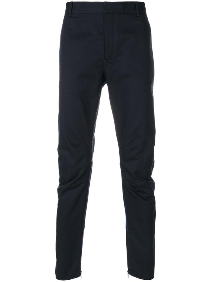 Lanvin Ruched Detail Trousers - Blue