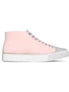 Myswear Carnaby Hi-top Sneakers, Men's, Size: 41, Pink/purple, Nappa Leather/rubber