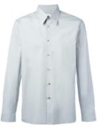Jil Sander Popeline Shirt, Men's, Size: 42, Grey, Cotton