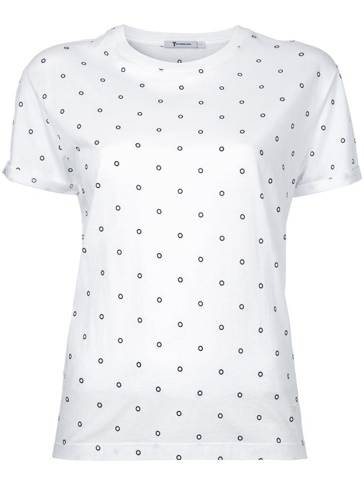 T By Alexander Wang Crewneck T-shirt - White