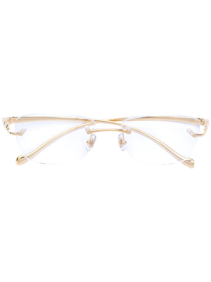Cartier Panthére Glasses - Metallic