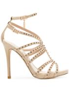 Liu Jo Strappy Stiletto Sandals - Nude & Neutrals