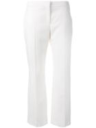 Alexander Mcqueen Straight Tailored Trousers - White