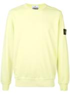 Stone Island Crewneck Sweatshirt - Yellow