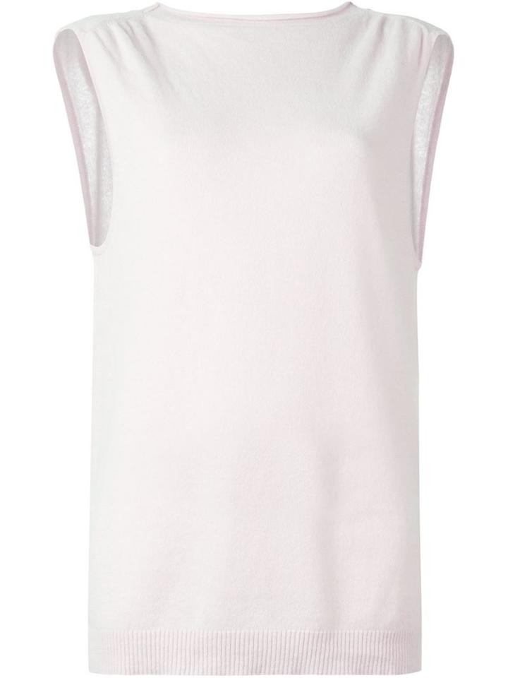 Alexander Mcqueen V-back Knit Top, Women's, Size: Xs, Nude/neutrals, Cashmere