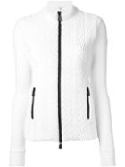 Moncler Grenoble Embossed Cable Effect Sport Jacket