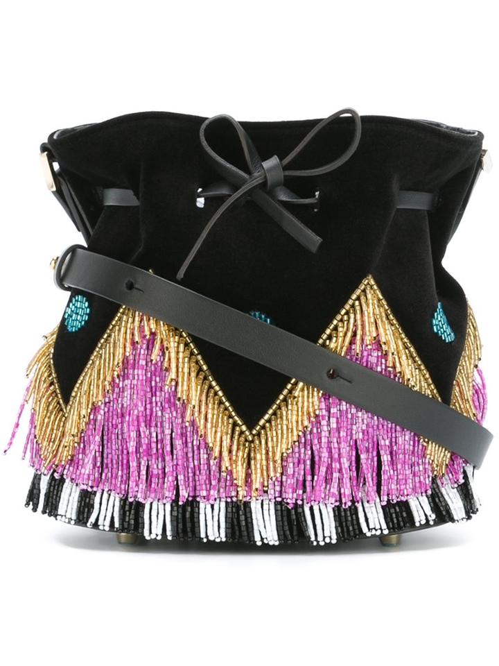 Les Petits Joueurs 'disco Fringe' Shoulder Bag