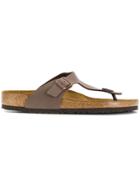 Birkenstock Buckle Detail Sandals - Brown