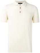 Roberto Collina - Short Sleeve Polo Shirt - Men - Cotton/polyamide - 46, Nude/neutrals, Cotton/polyamide