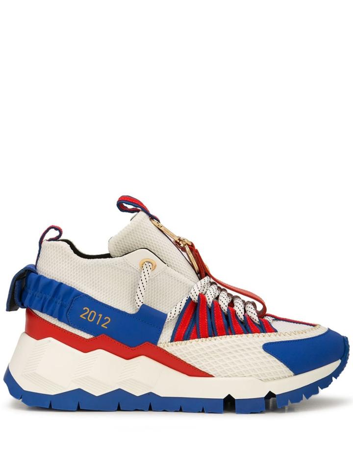 Pierre Hardy Low-top Sneakers - White