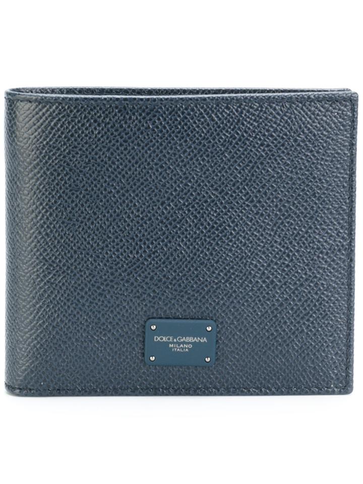 Dolce & Gabbana Billfold Wallet - Blue