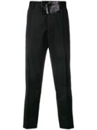 Just Cavalli Relaxed-fit Tailored Trousers - Black