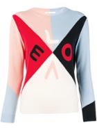 Chinti & Parker Love Colour Block Sweater - Nude & Neutrals