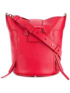 Tod's Double T Bucket Bag - Red